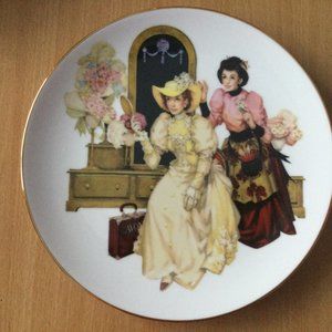 AVON president's club award collector plates "Success" 2005-2006 8.5"